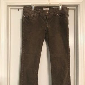 Old Navy corduroy jeans/pants Taupe-12 Short